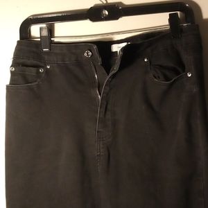 Forever 21 Black Flared Denim Jeans